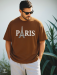 Drop Shoulder Tshirt with DTF Print